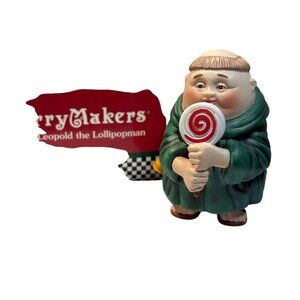 Merry Makers Leopold The Lollipopman Figurine Dept 56 With Box Christmas Monk